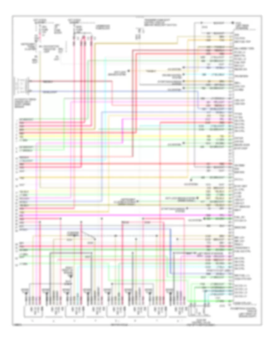 6.0L VIN U, Engine Performance Wiring Diagrams, withIsolated & Case Grounded HO2S Sensors (5 из 5) для Cadillac Escalade EXT 2002