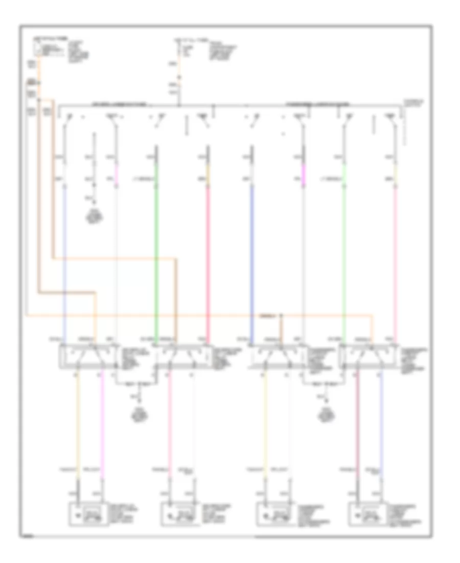 Электросхемы СИСТЕМЫ СИДЕНИЙ Cadillac Seville 1992 Wiring diagrams