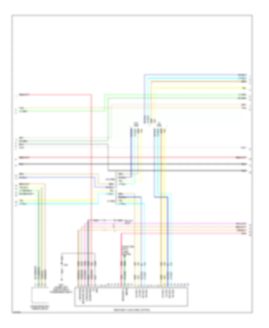 Navigation Wiring Diagram, without Y91 & without UQA & without UQS (2 из 3) для Cadillac Escalade EXT 2008