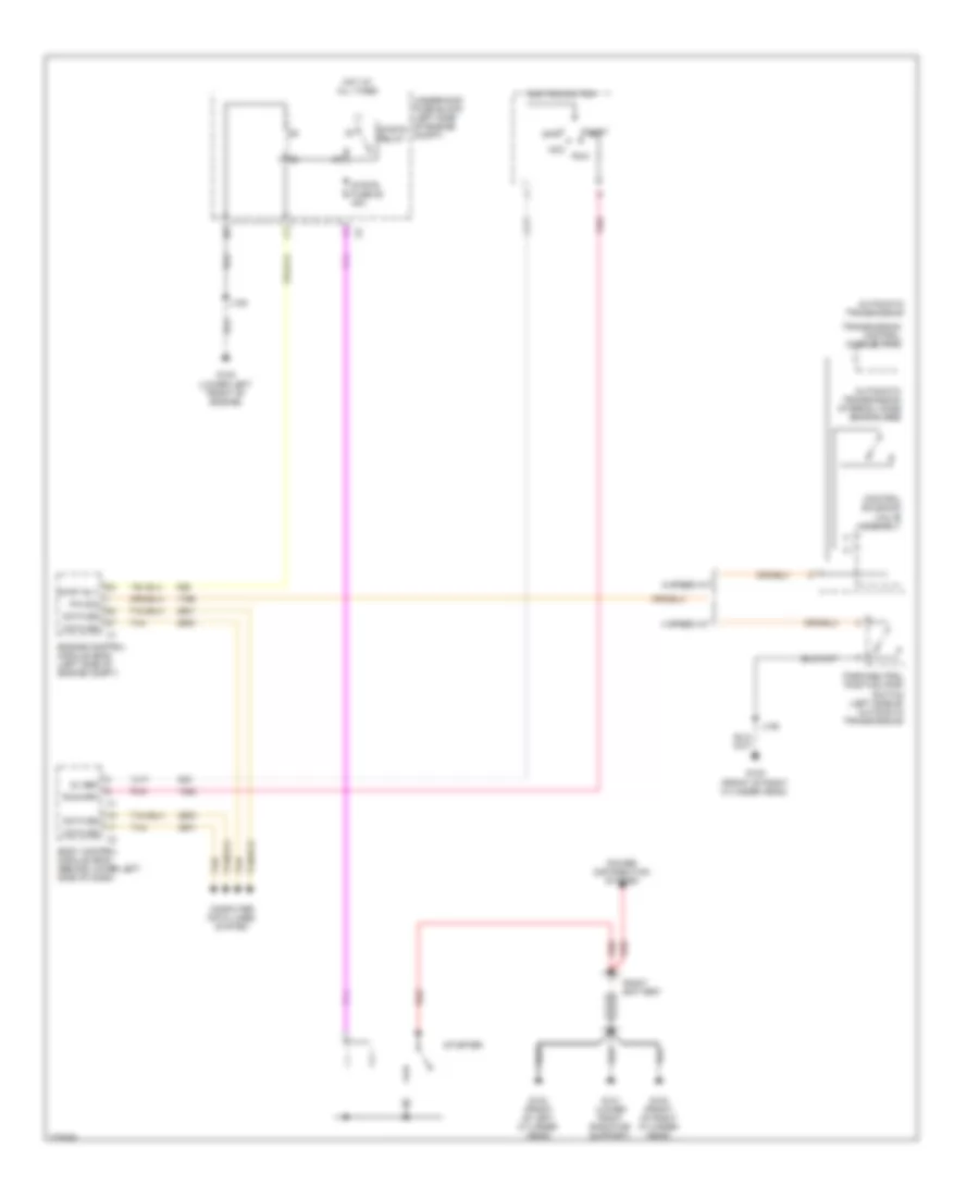 Электросхема стартера для Cadillac Escalade EXT 2008
