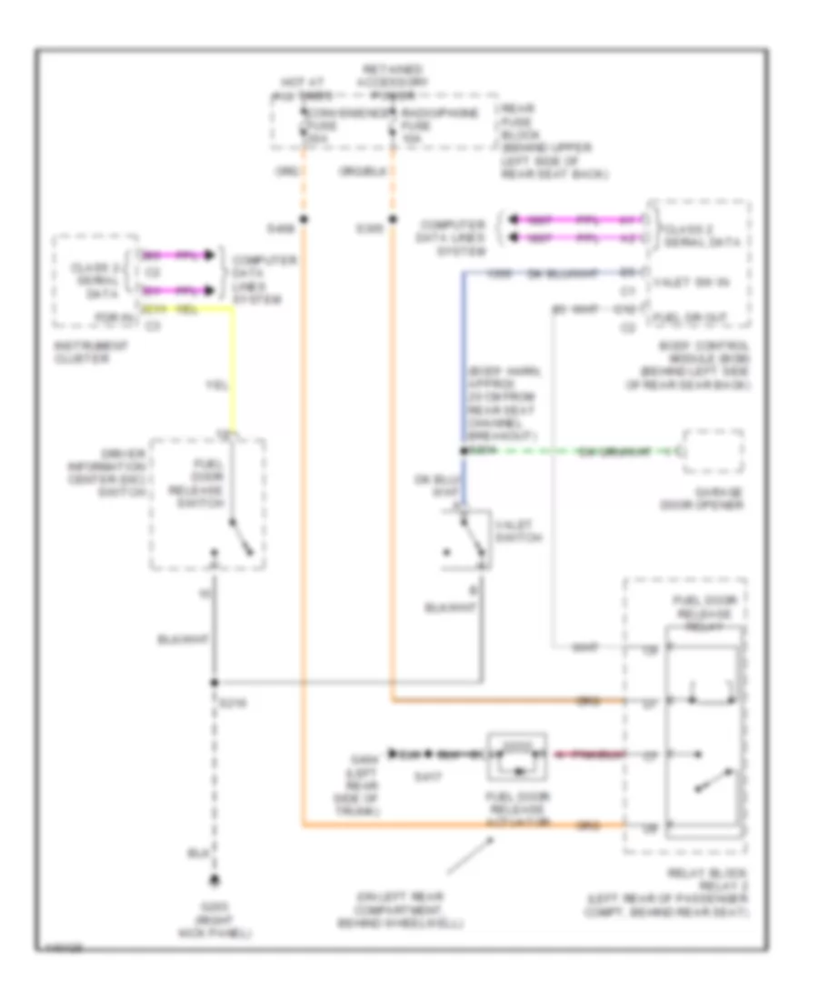 Все схемы для электропроводки Cadillac Eldorado ETC 2001 Wiring