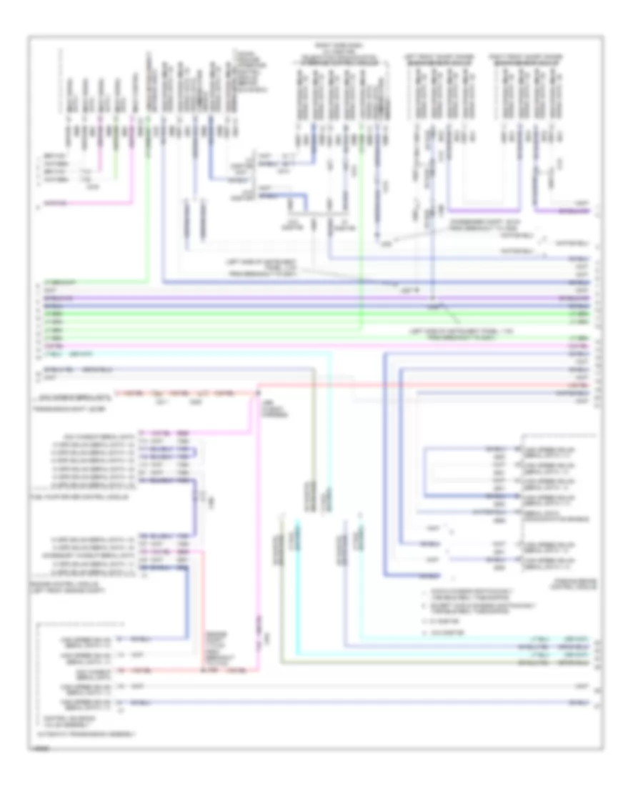 Computer Data Lines Wiring Diagram 3 of 6 for Cadillac SRX Luxury 2013