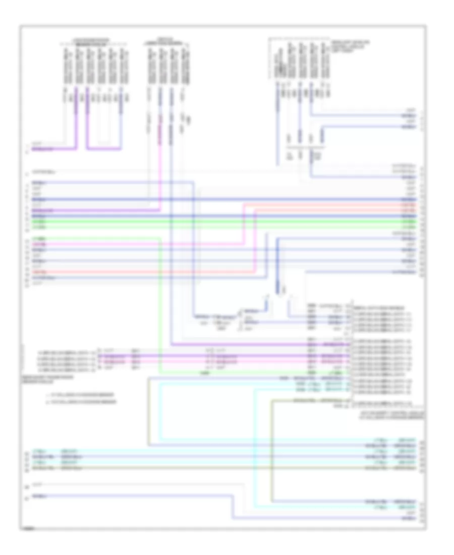 Computer Data Lines Wiring Diagram 4 of 6 for Cadillac SRX Luxury 2013