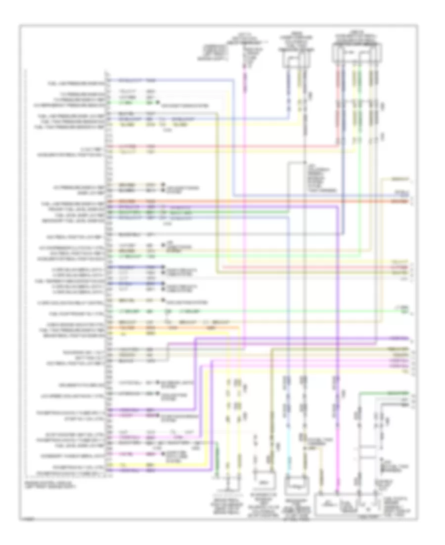 3 6L VIN 3 Engine Performance Wiring Diagram 1 of 5 for Cadillac SRX Luxury 2013
