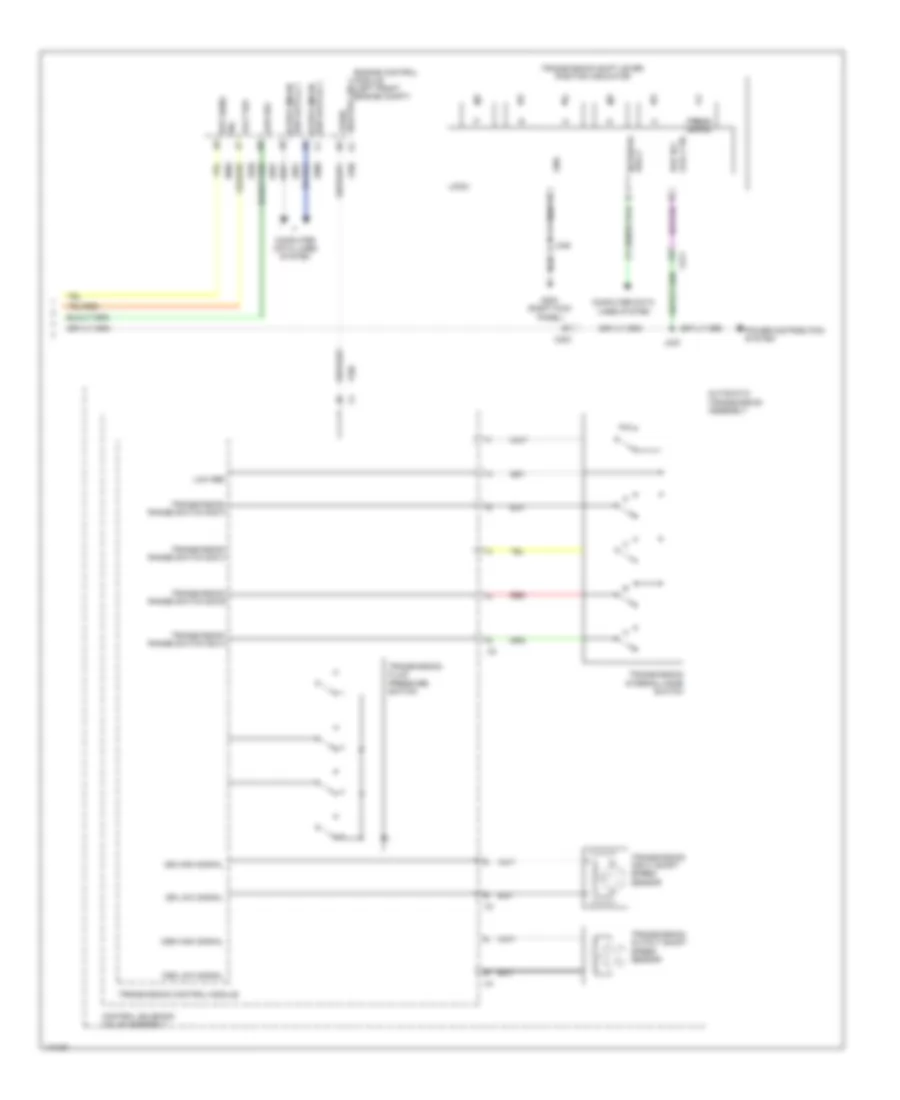 A T Wiring Diagram 2 of 2 for Cadillac SRX Luxury 2013