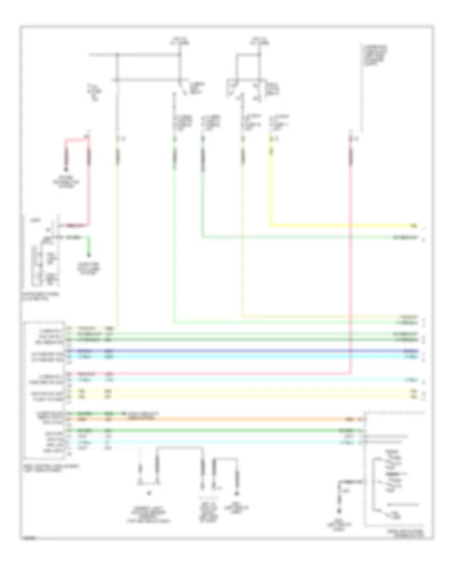 Headlights Wiring Diagram with Low Beam LED Headlamps 1 of 2 for Cadillac Escalade ESV Platinum 2014