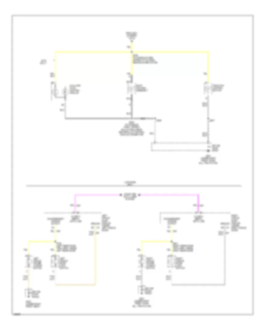 Instrument Illumination Wiring Diagram 3 of 3 for Cadillac DeVille 2002