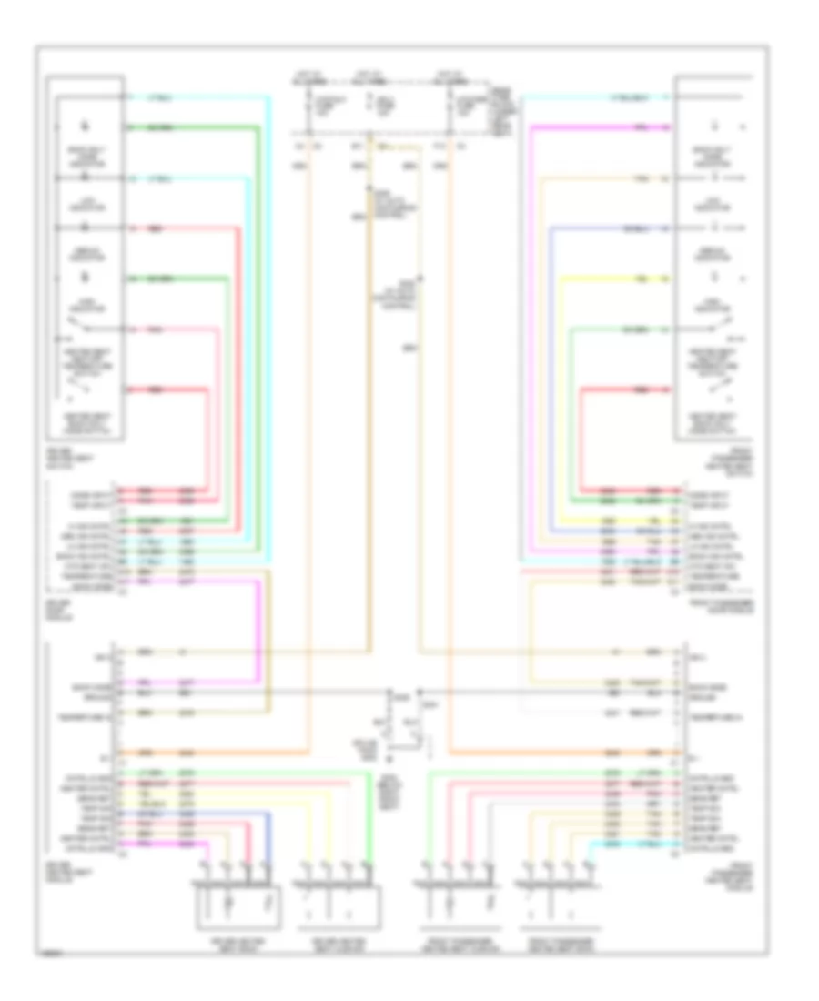Front Seat Heater Wiring Diagram for Cadillac DeVille 2002