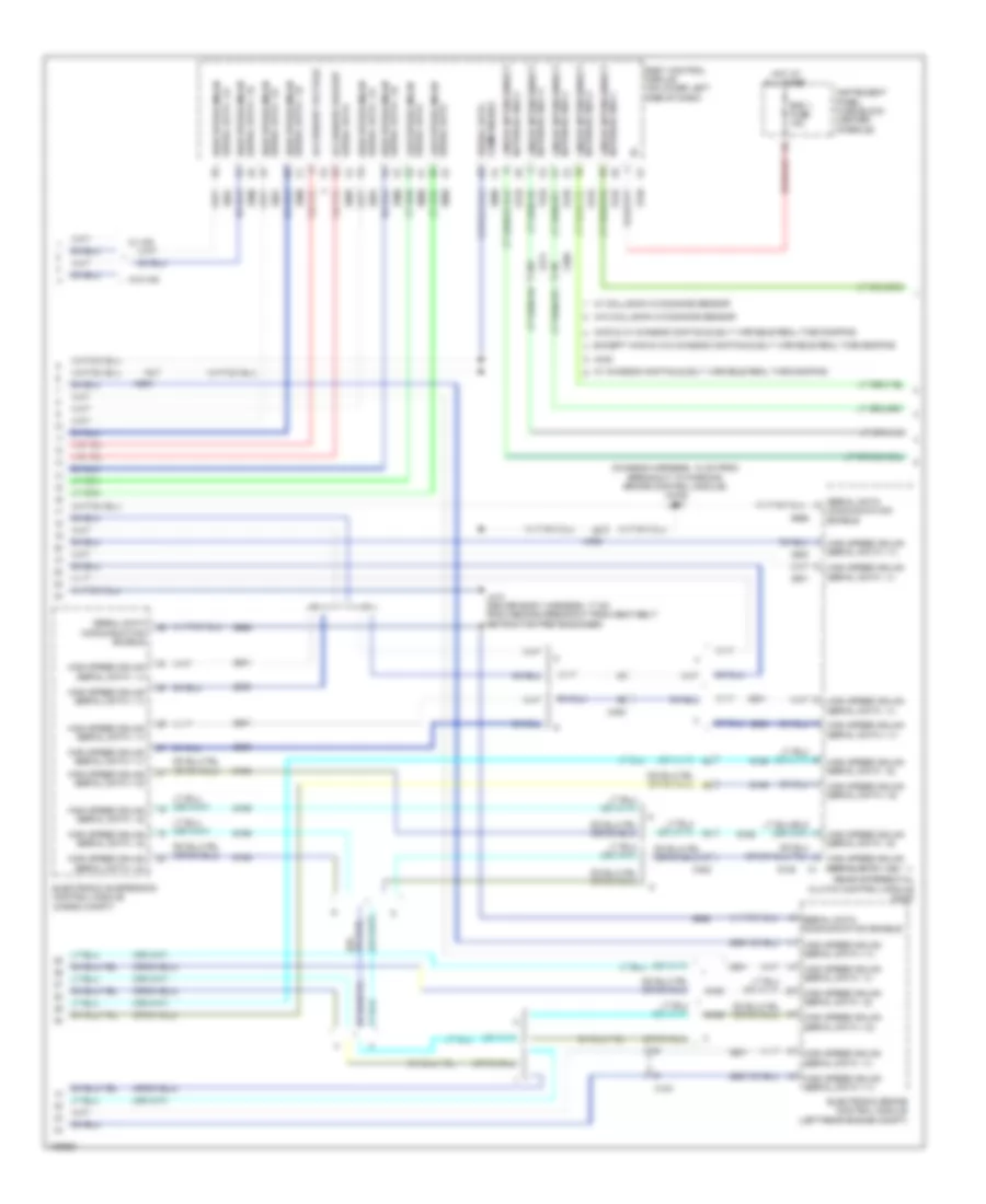 Computer Data Lines Wiring Diagram 5 of 6 for Cadillac SRX Performance 2013