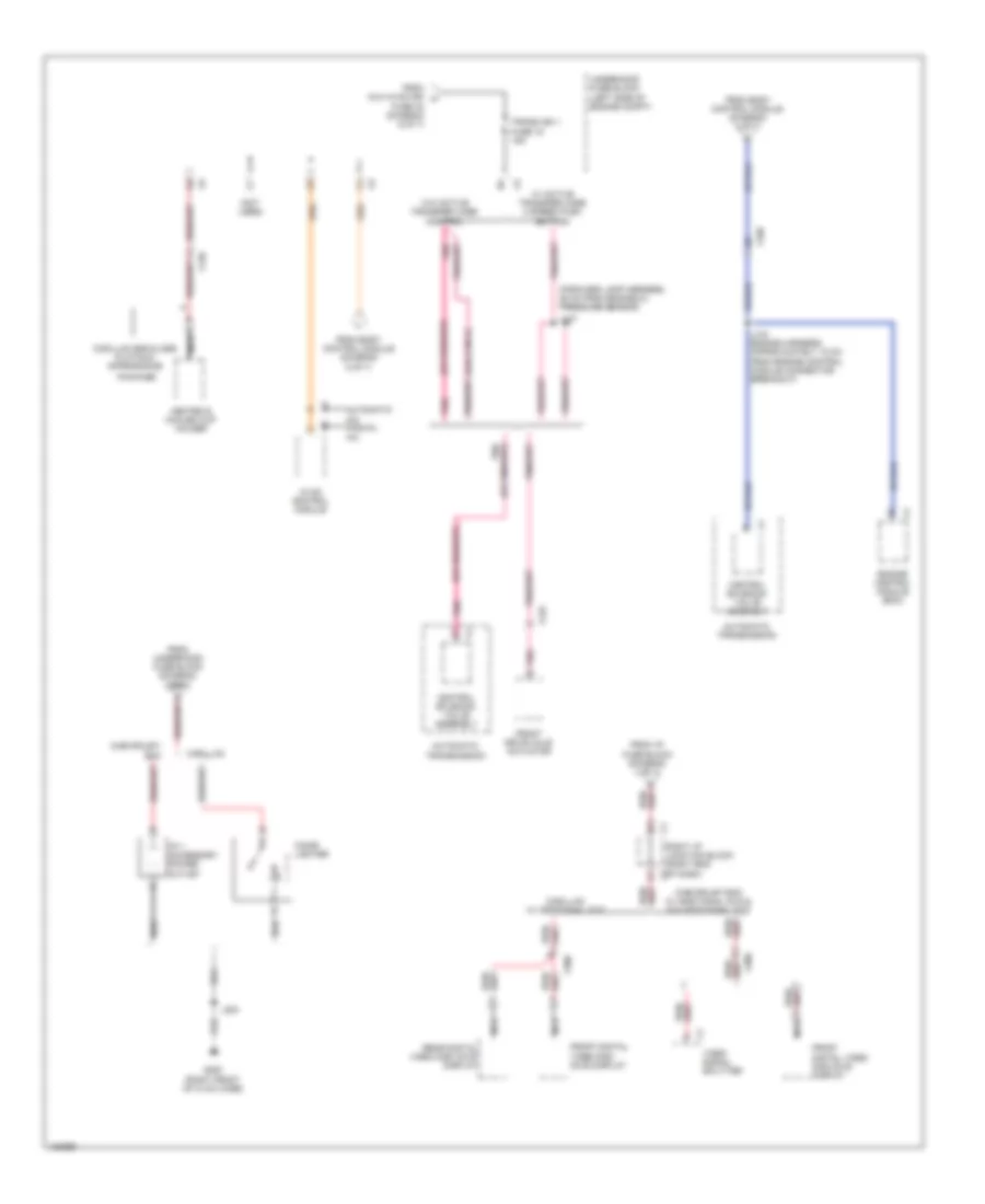 Power Distribution Wiring Diagram 7 of 7 for Cadillac Escalade ESV Premium 2014