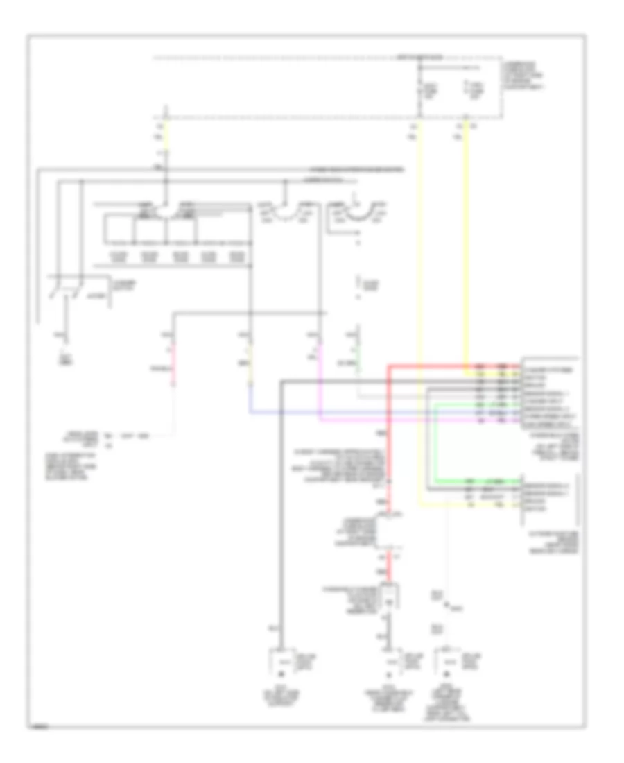 WiperWasher Wiring Diagram for Cadillac DeVille DHS 2002