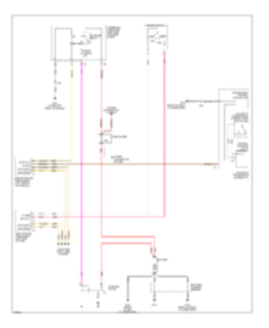 Starting Wiring Diagram for Cadillac Escalade ESV 2013