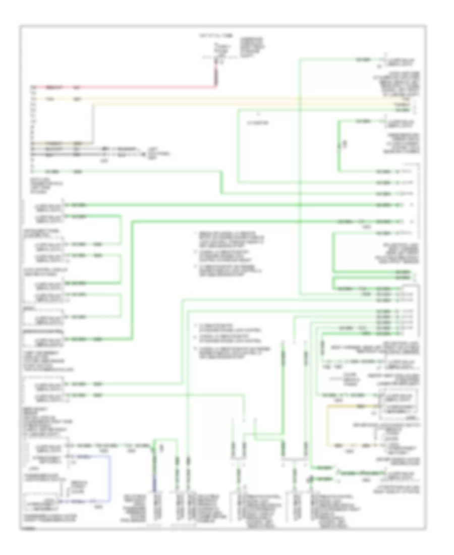 6 2L VIN P Computer Data Lines Wiring Diagram 1 of 3 for Cadillac CTS 2011