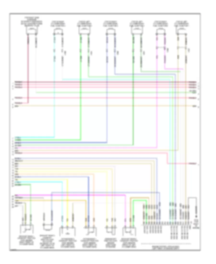 3.0L VIN Y, Engine Performance Wiring Diagram (4 of 5) for Cadillac CTS 2011