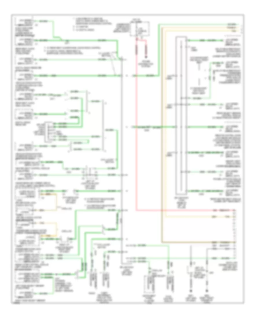 Computer Data Lines Wiring Diagram 1 of 2 for Cadillac Escalade Luxury 2014