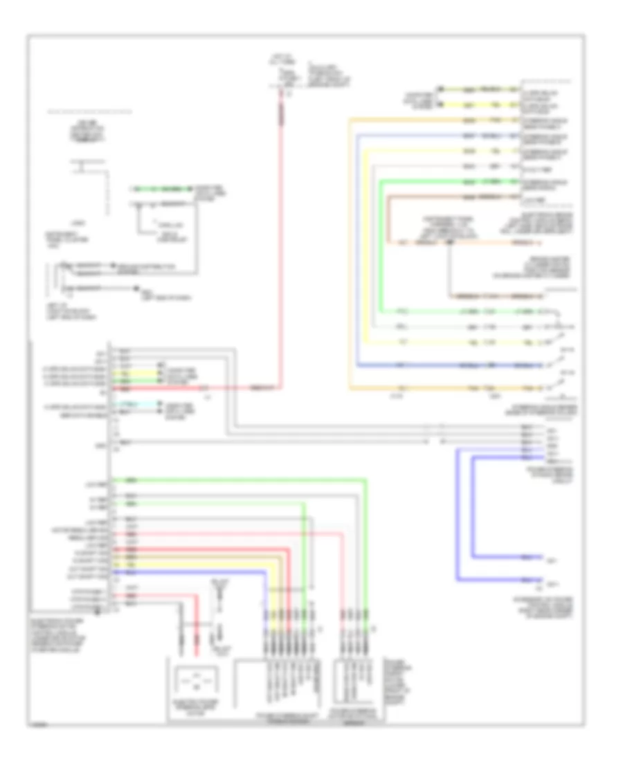Electronic Power Steering Wiring Diagram for Cadillac Escalade Luxury 2014