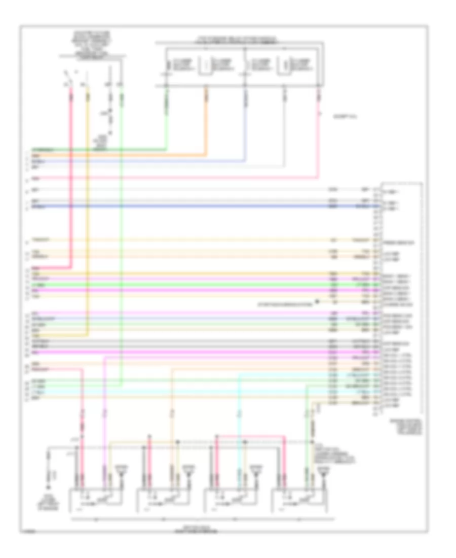 6 2L VIN F Engine Performance Wiring Diagram 6 of 6 for Cadillac Escalade Luxury 2014