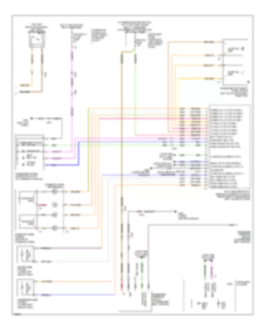 Supplemental Restraints Wiring Diagram 2 of 2 for Cadillac ATS 2014