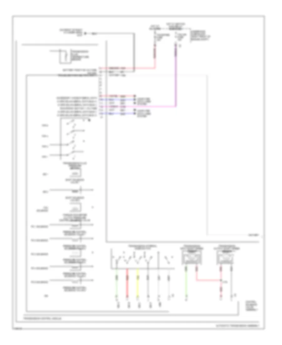 A T Wiring Diagram 1 of 2 for Cadillac ATS 2014