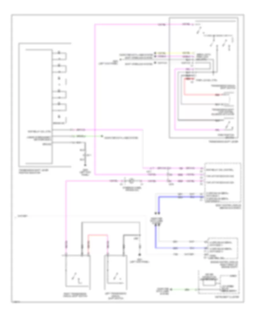 A T Wiring Diagram 2 of 2 for Cadillac ATS 2014