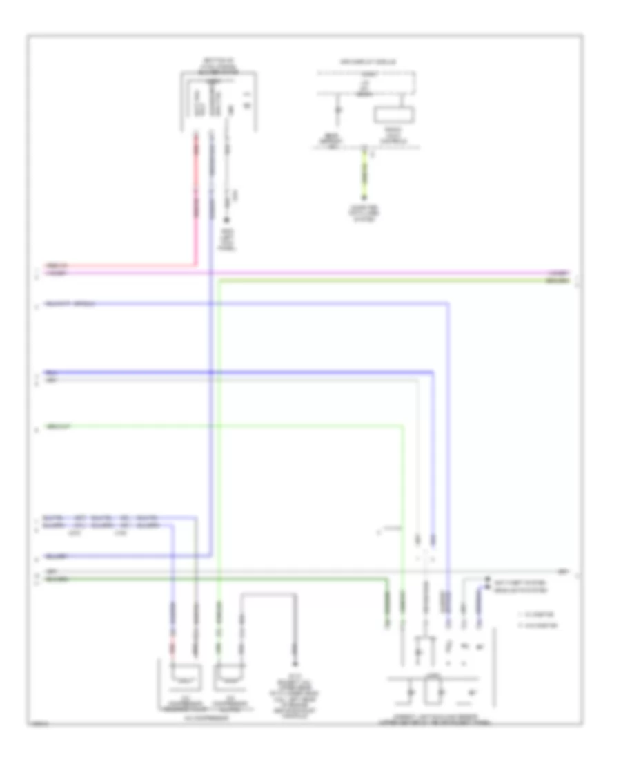 Automatic AC Wiring Diagram (2 of 4) for Cadillac ATS 2014