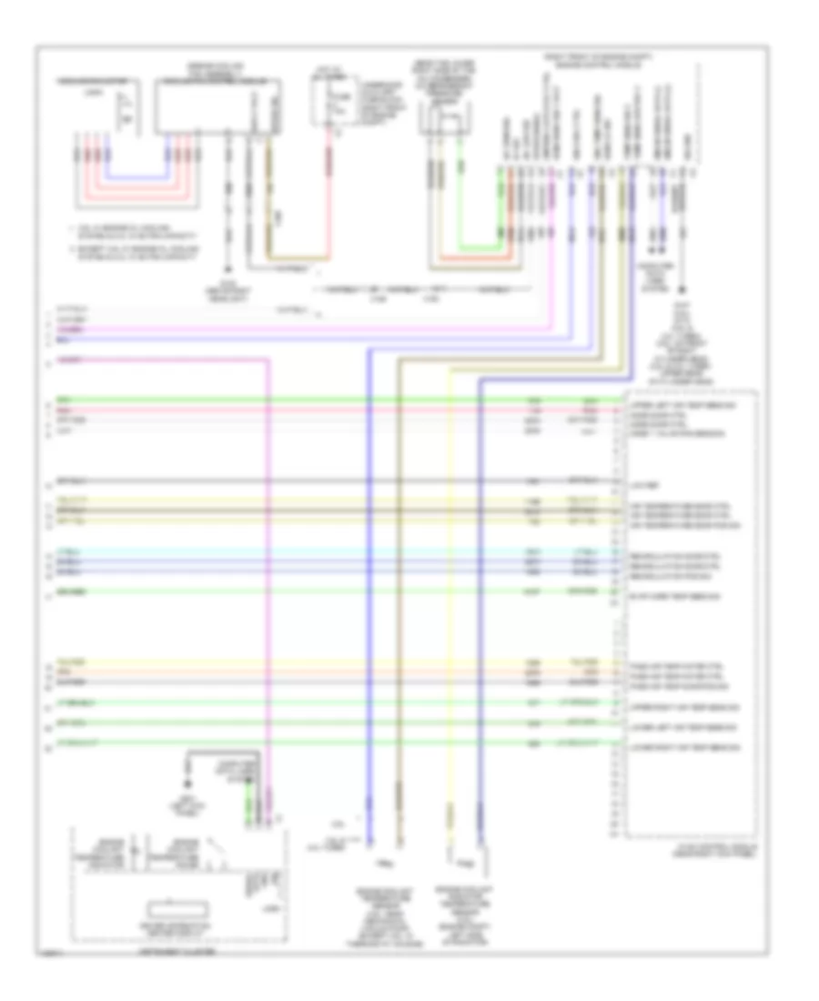 Automatic AC Wiring Diagram (4 of 4) for Cadillac ATS 2014