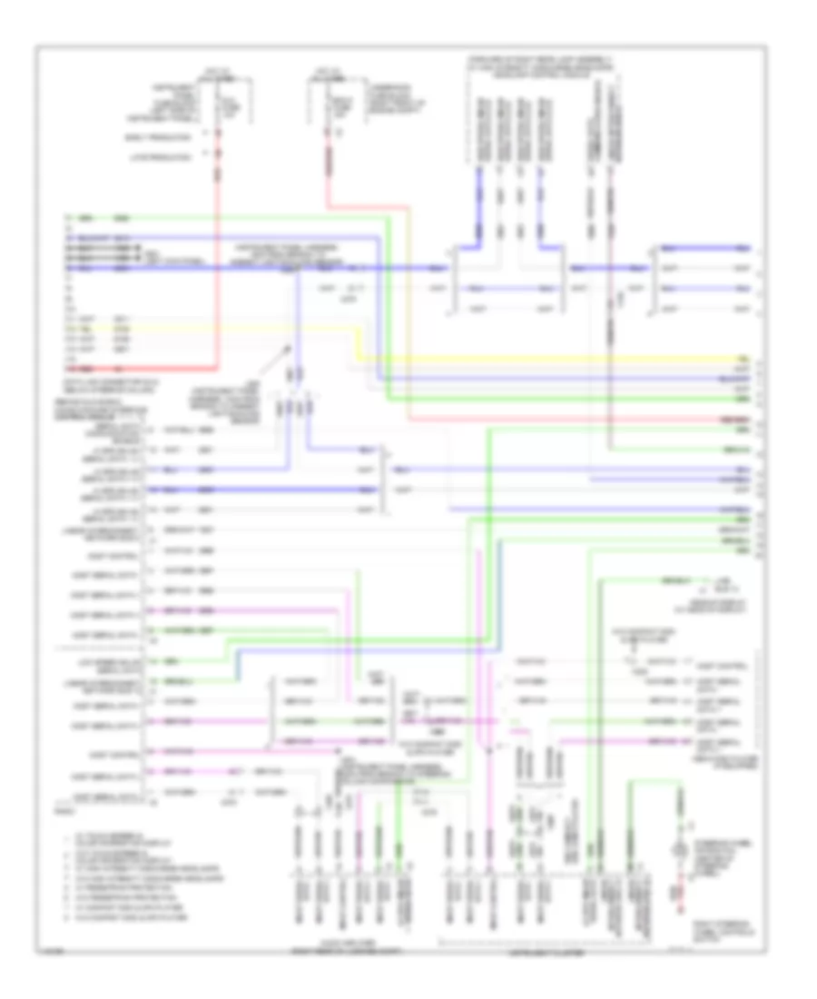 Computer Data Lines Wiring Diagram 1 of 7 for Cadillac ATS 2014