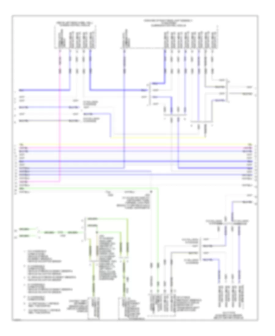 Computer Data Lines Wiring Diagram (6 of 7) for Cadillac ATS 2014