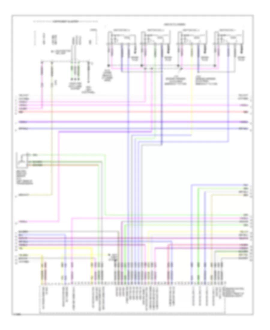 2.0L VIN X, Engine Performance Wiring Diagram (4 of 7) for Cadillac ATS 2014