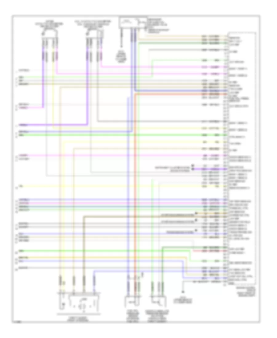 2.0L VIN X, Engine Performance Wiring Diagram (7 of 7) for Cadillac ATS 2014