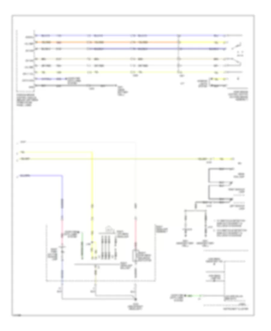 Headlamps Wiring Diagram with High Intensity Discharge 2 of 2 for Cadillac ATS 2014