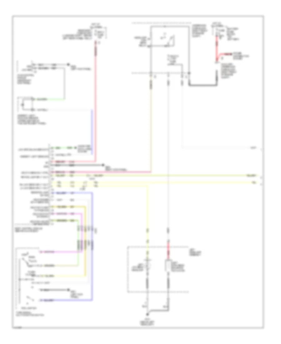 Headlamps Wiring Diagram without High Intensity Discharge 1 of 2 for Cadillac ATS 2014