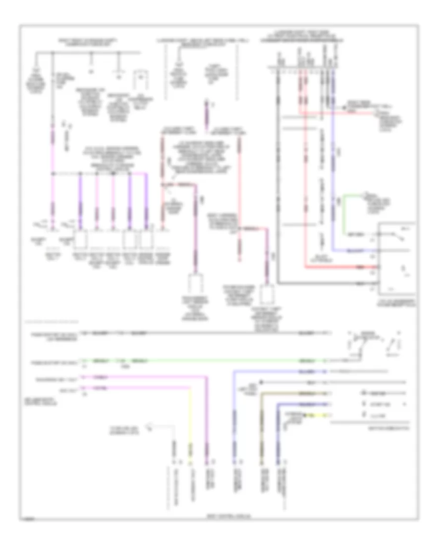 Power Distribution Wiring Diagram (6 of 6) for Cadillac ATS 2014