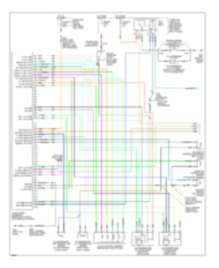 Automatic A C Wiring Diagram 1 of 2 for Cadillac Eldorado ETC 2002