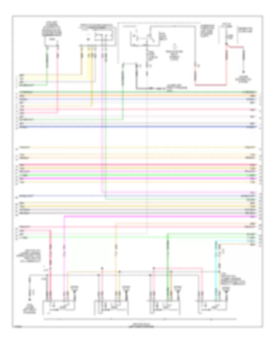 6 2L VIN F Engine Performance Wiring Diagram 5 of 6 for Cadillac Escalade ESV Platinum 2013