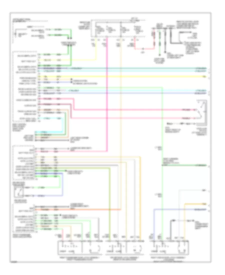 Forced Entry Wiring Diagram Hearse  Limousine 1 of 2 for Cadillac DTS 2011