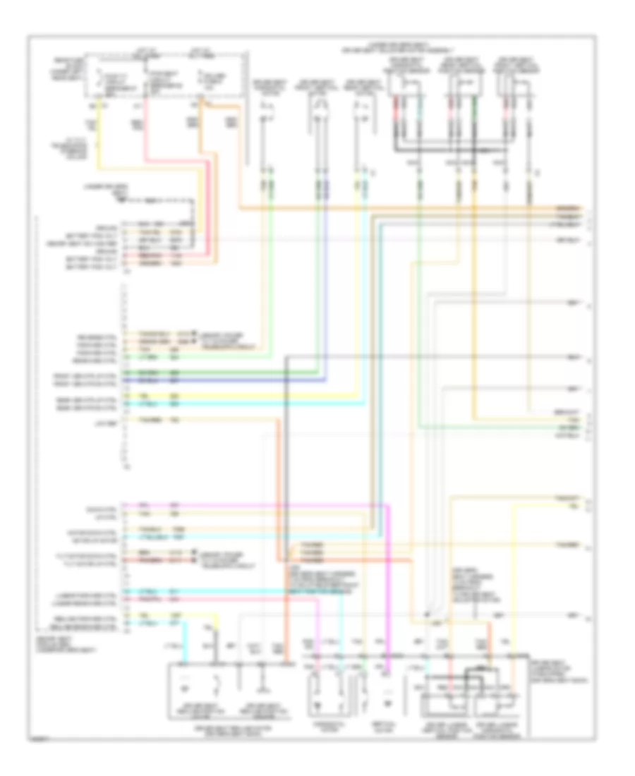 Memory Seat Wiring Diagram 1 of 3 for Cadillac DTS 2011