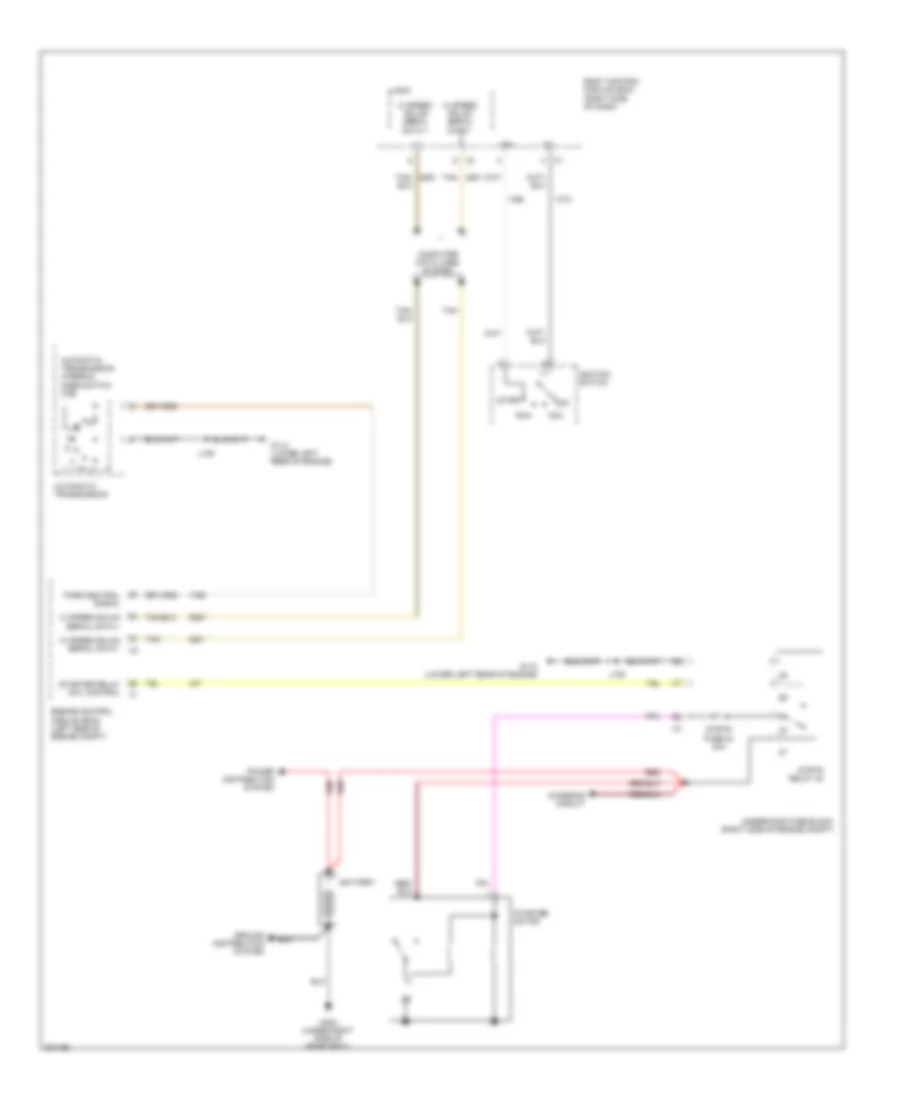 Starting Wiring Diagram for Cadillac DTS 2011