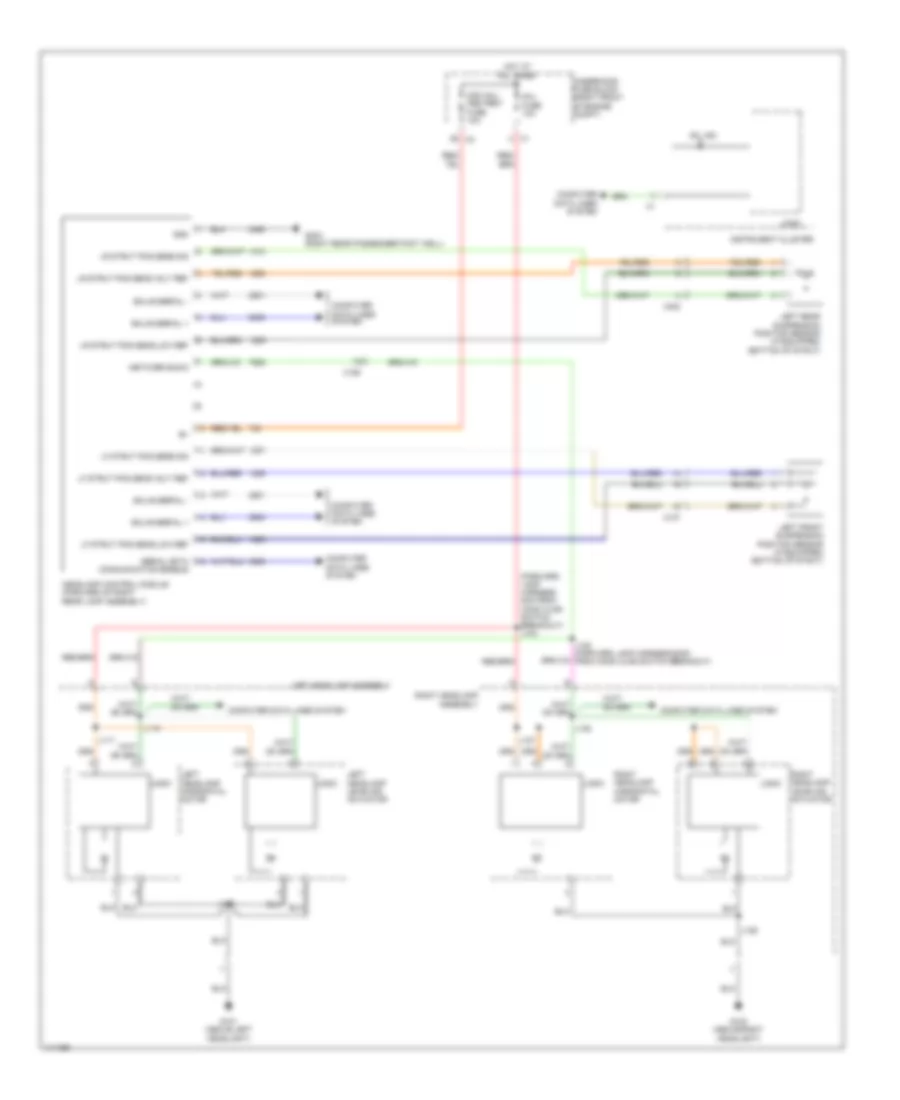 Adaptive Front Lighting Wiring Diagram for Cadillac ATS Luxury 2014