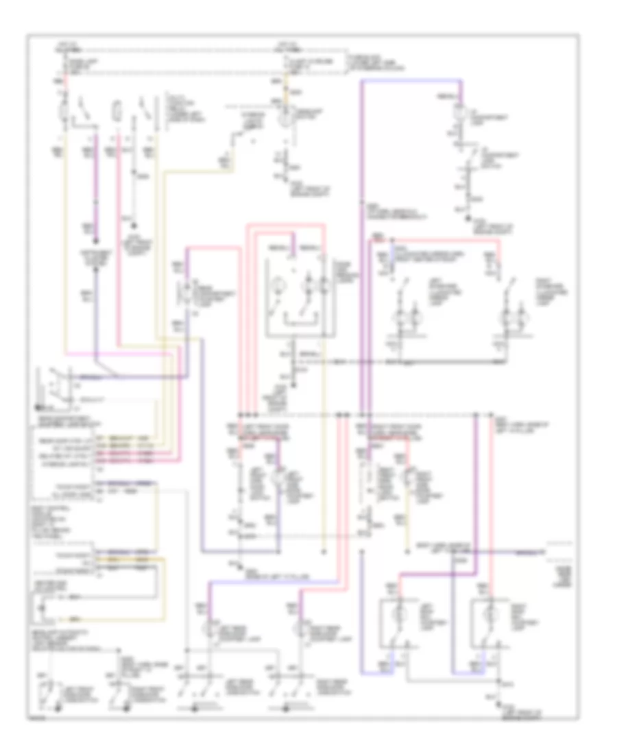 Courtesy Lamps Wiring Diagram for Cadillac Catera 1997