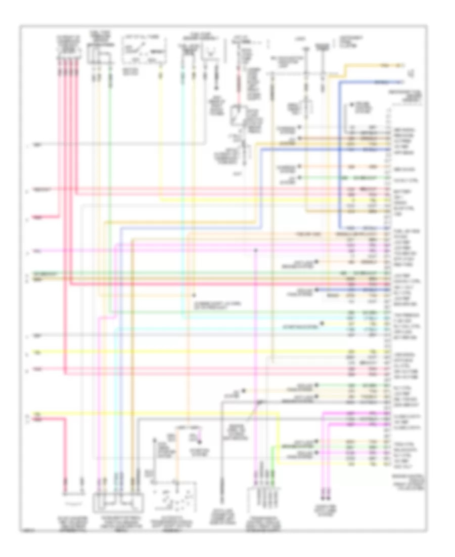 3 2L VIN N Engine Performance Wiring Diagram 3 of 3 for Cadillac CTS 2003