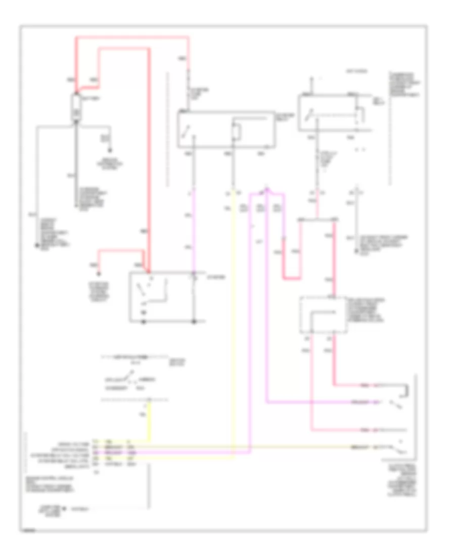 Starting Wiring Diagram for Cadillac CTS 2003