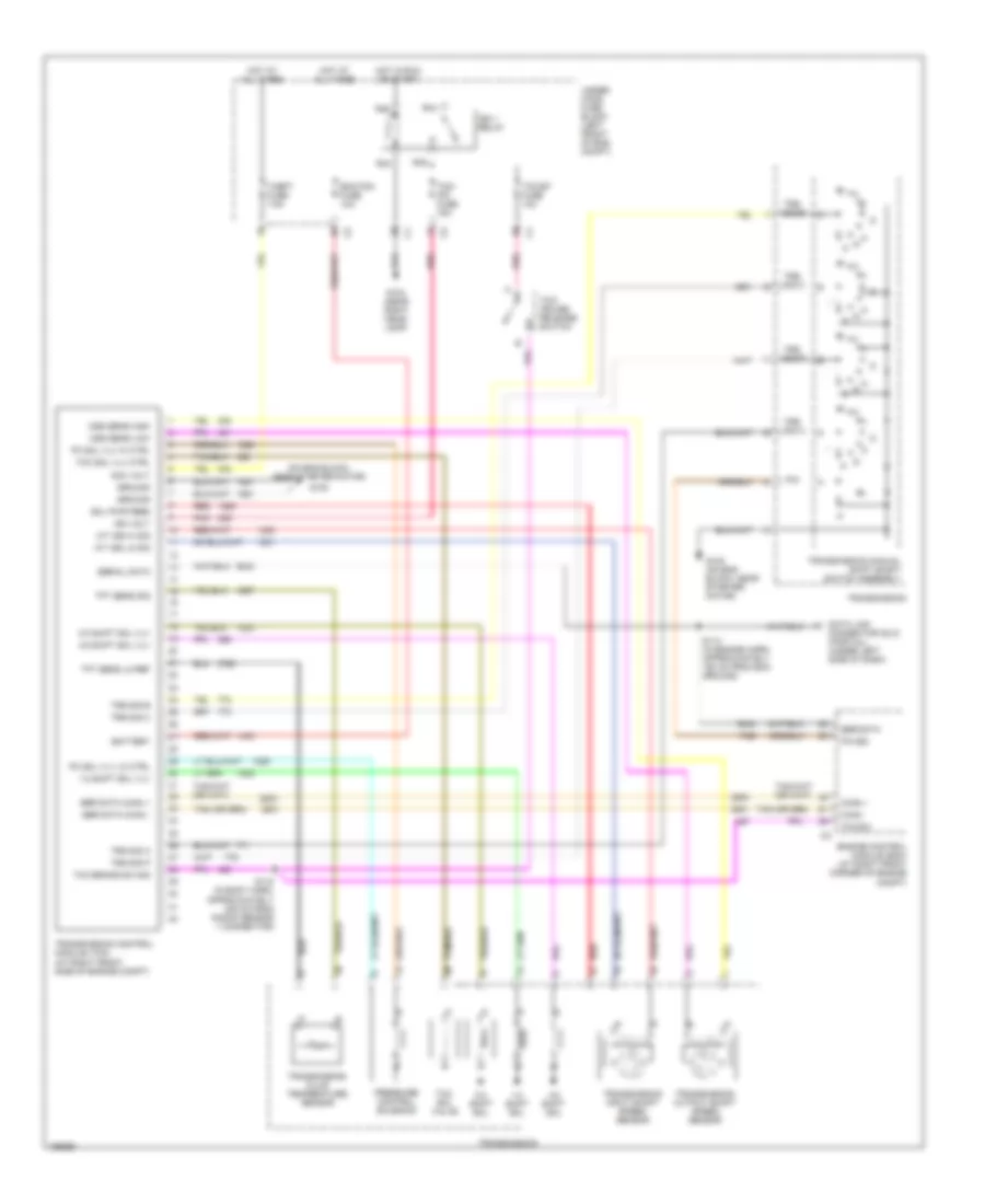3 2L VIN N A T Wiring Diagram for Cadillac CTS 2003