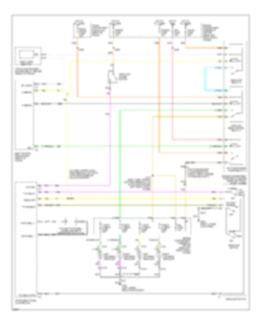 Headlight Wiring Diagram for Cadillac DeVille Concours 1997