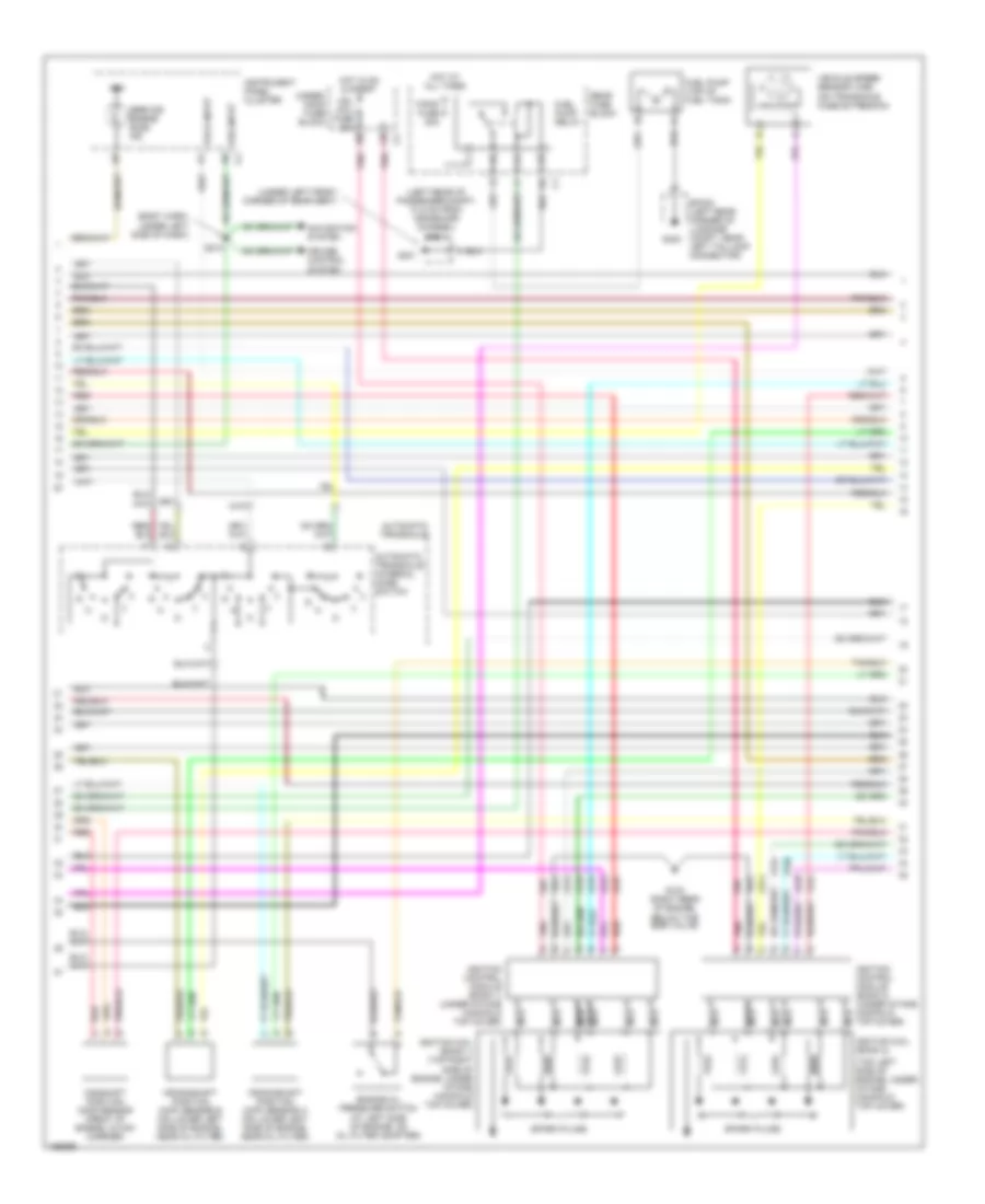 4.6L VIN Y, Engine Performance Wiring Diagram (3 of 5) for Cadillac DeVille 2003