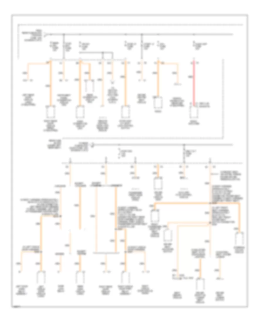 Power Distribution Wiring Diagram 3 of 8 for Cadillac DeVille 2003