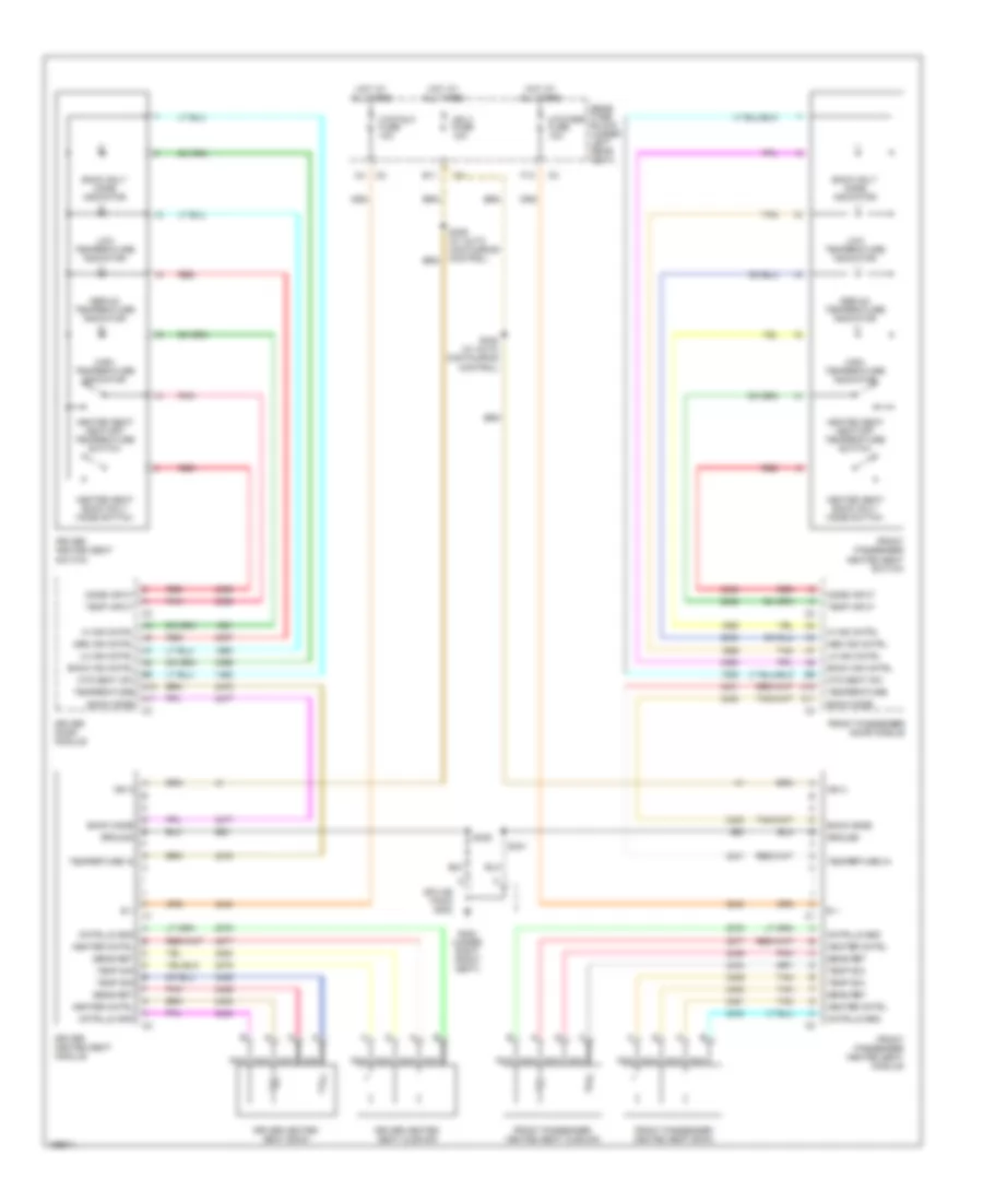 Front Seat Heater Wiring Diagram for Cadillac DeVille 2003