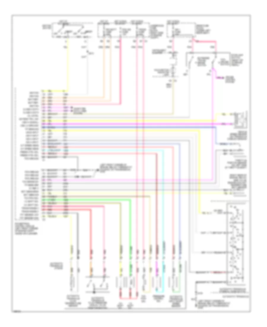 4.6L VIN Y, AT Wiring Diagram for Cadillac DeVille 2003