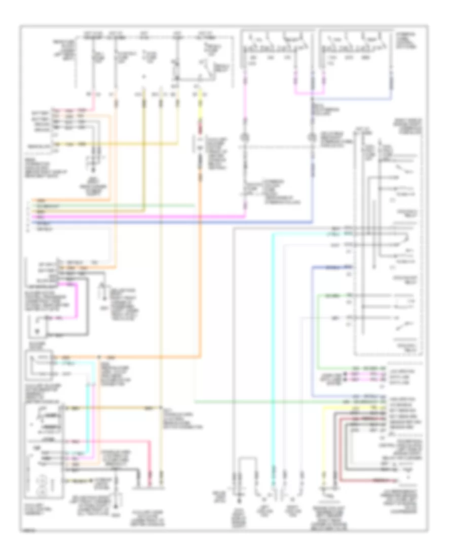 Automatic AC Wiring Diagram (2 of 2) for Cadillac Seville SLS 2003