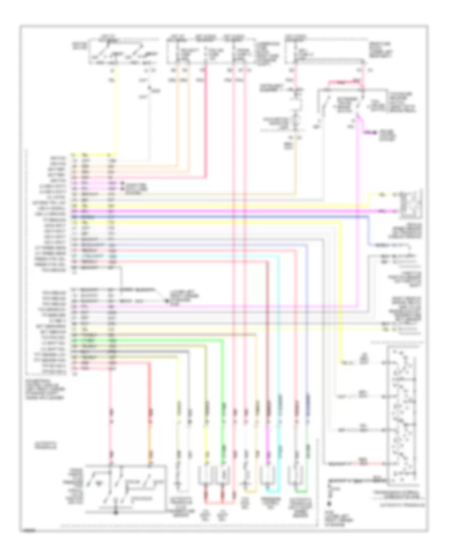 4.6L VIN Y, AT Wiring Diagram for Cadillac Seville STS 2003